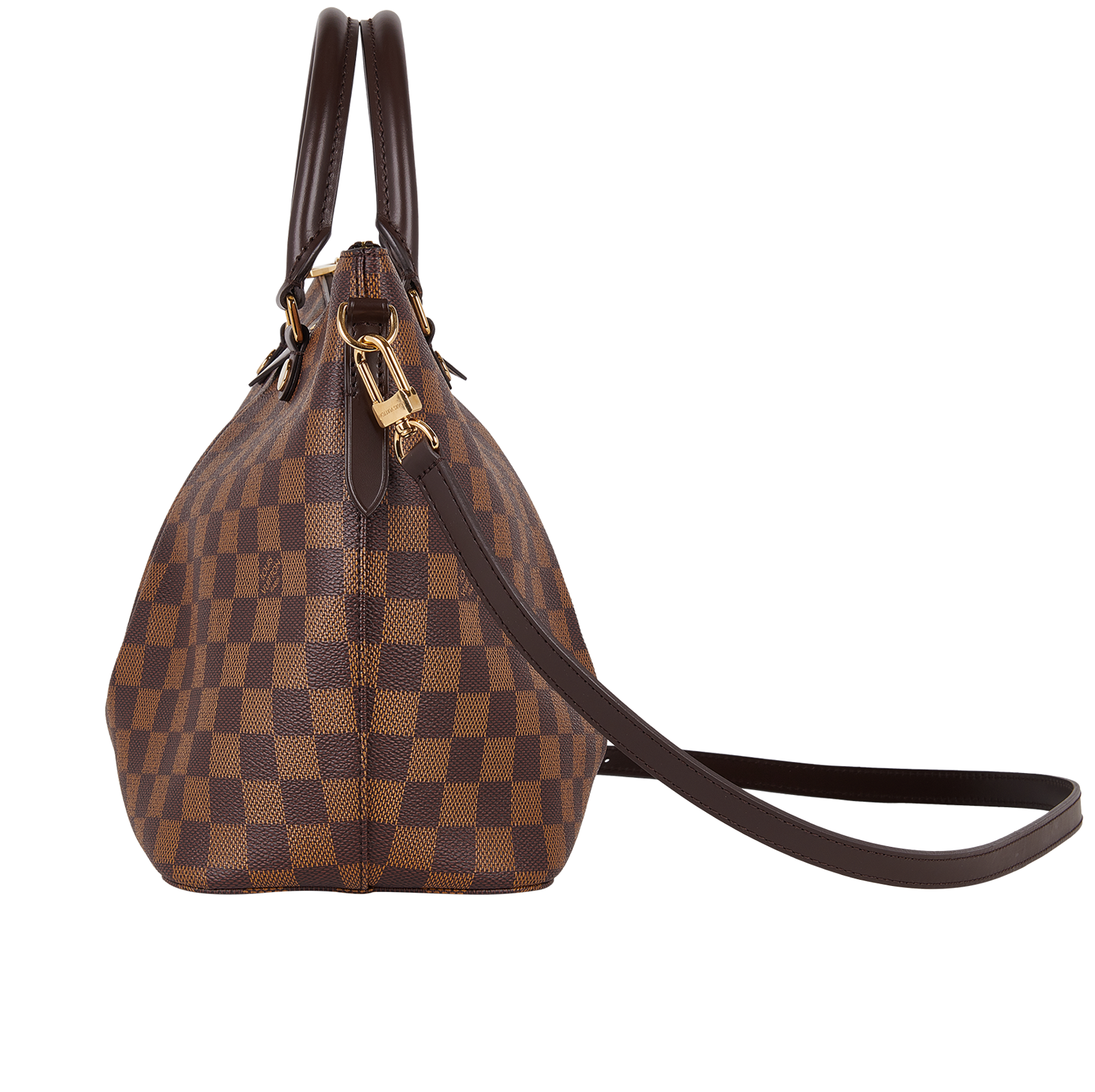 Louis Vuitton Siena PM, &pound;650, Handbags, Brown, Canvas, Bottom view